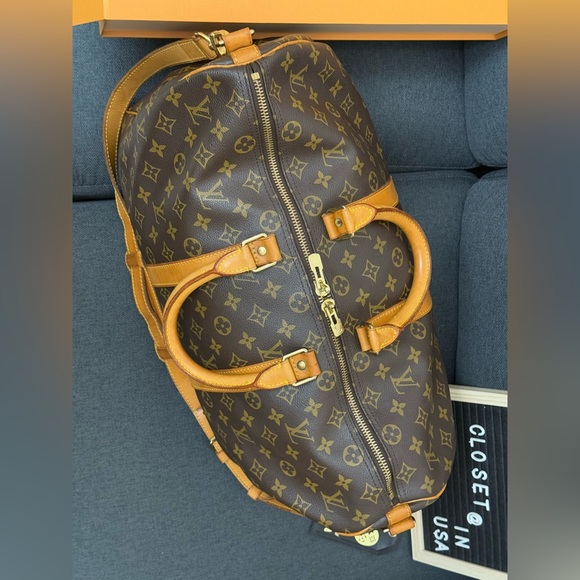 Louis Vuitton Monogram Keepall Bandolier 45 bag - Picture 6 of 17